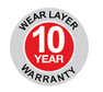 10 Year Wear Warranty